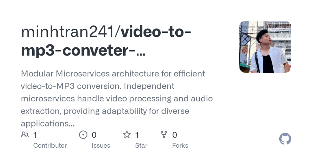 Video To Mp3 Conveter Microservices